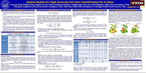 Poster: Spatial Models for High-Accurate Hot Zone Identification for E-bikes